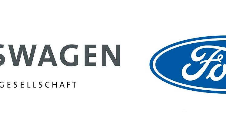 Volkswagen og Ford udvider deres globale samarbejde til at omfatte elektrificering og teknologier indenfor autonom kørsel