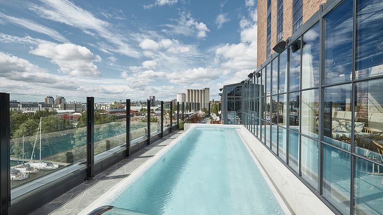 Steam Hotel - Roof top pool 7:e våningen