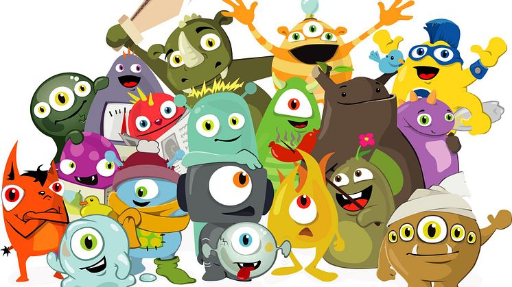 Gruppbild på Sopsamlarmonstren