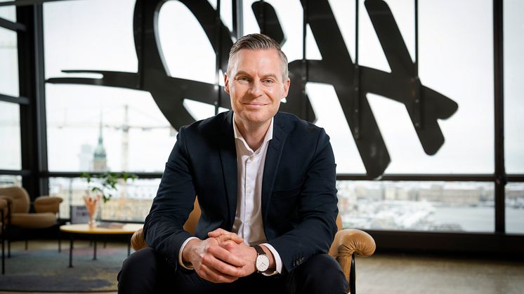 Samuel Skott appointed new CEO & President of HiQ. Photo: Jonas Bilberg.