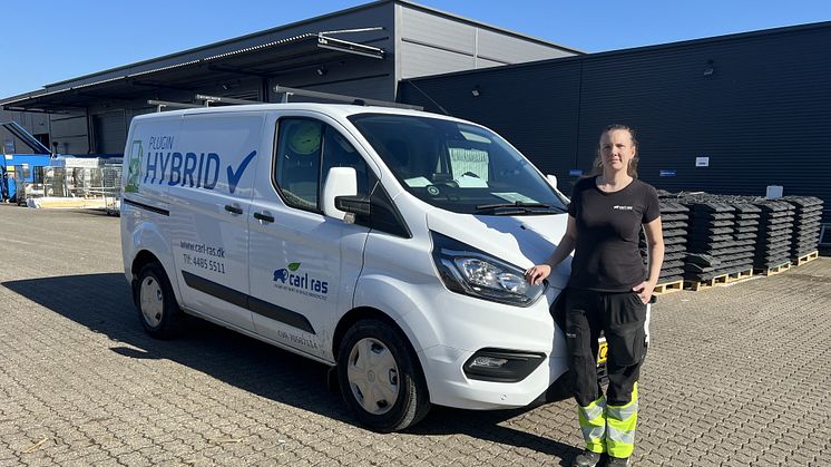 Første kvindelige chauffør i Carl Ras styrker samarbejdet i teamet  