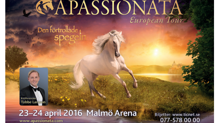 Den kända hästshowen Apassionata åter till Sverige 2016