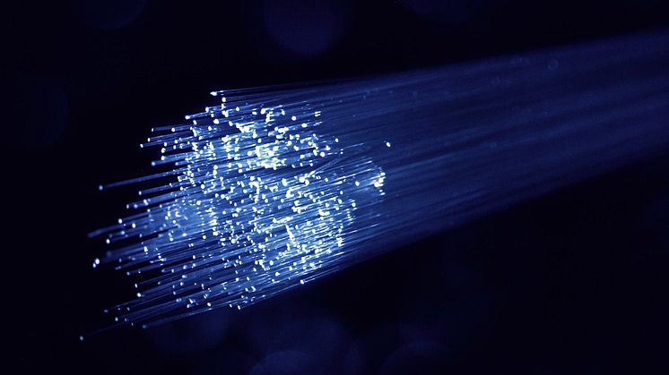 Nærbilde av fiber