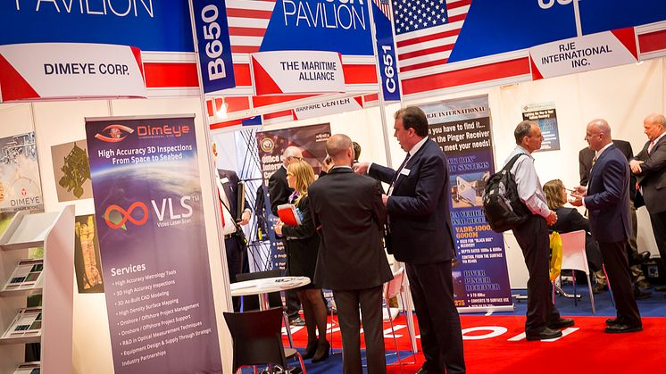 High res image - Oceanology International London - USA Pavilion