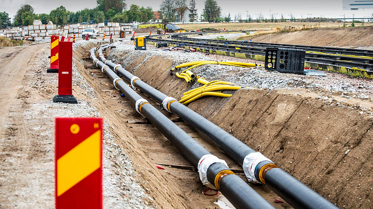 Ökande intresse för fjärrvärme: nästan dubbelt så många nyanslutningar 2022 som under 2021