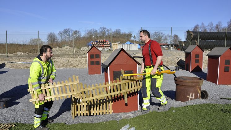 Idag inviger vi Sveriges enda läcksökningsbana