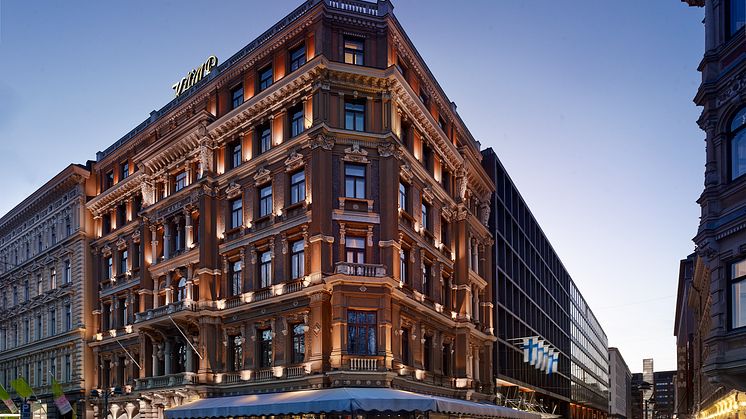 Anrika Hotel Kämp i Helsingfors.