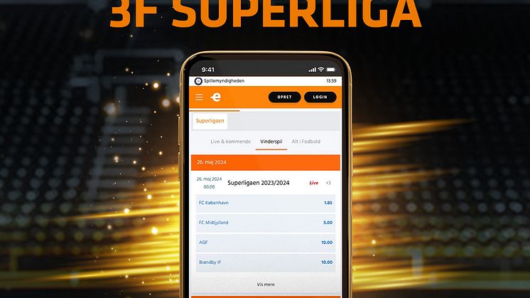 Nye expekt bliver officiel bettingpartner af 3F Superliga