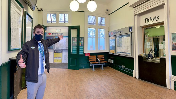 North Dulwich ticket hall gets twenties-style transformation