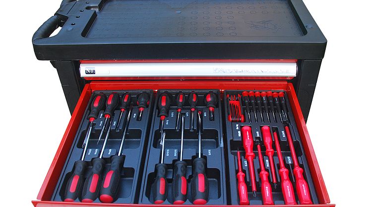 Bästa vännen i garaget - Verktygsvagn med 220 verktyg. Hos Verktygsboden 