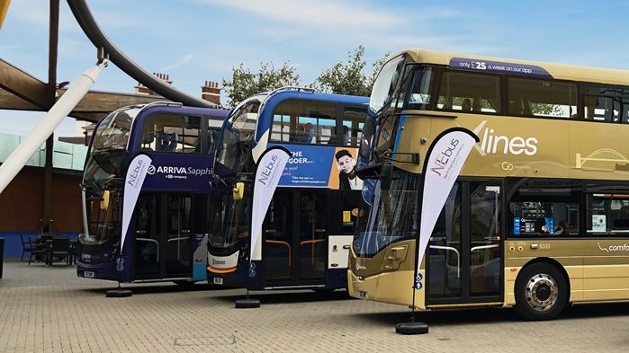 North East bus operators to showcase their accessible buses