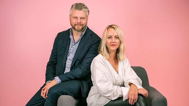 Tobias Franzén VD, Paula Ruotsalainen Operativ Chef