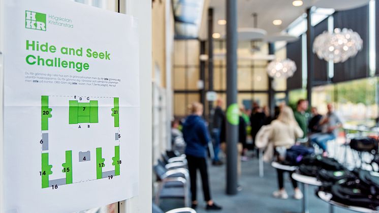 Hide and Seek Challenge på Högskolan Kristianstad