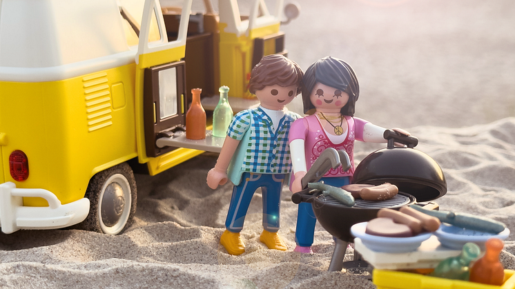 PLAYMOBIL_Edeka, Marktkauf und Netto_Grillabenteuer