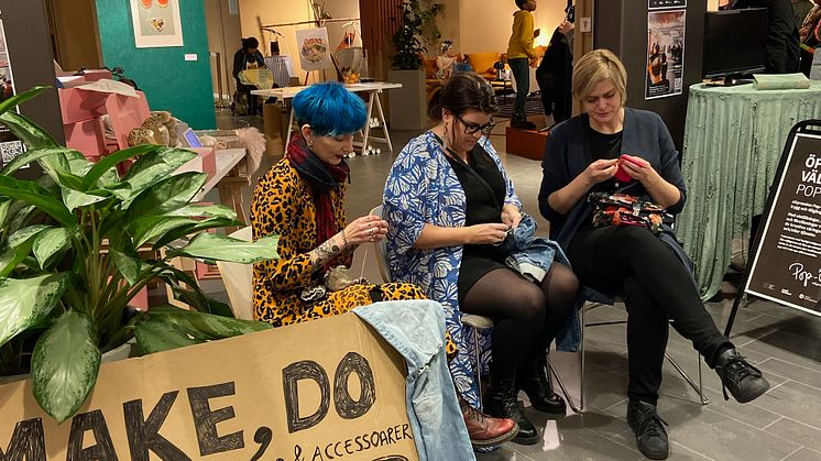 Kreatörer fortsätter ta plats i eXpression pop-in, MVG