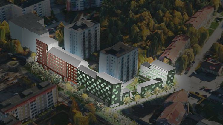 Byggstart för 104 hyresrätter i Jakobsberg
