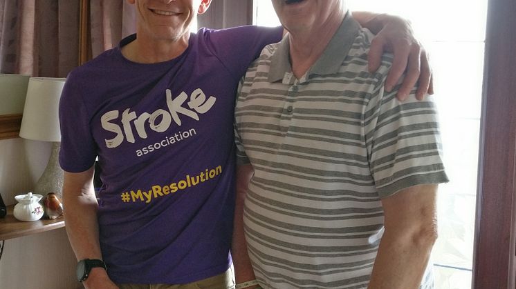 Cirencester man takes on Resolution Run for the Stroke Association