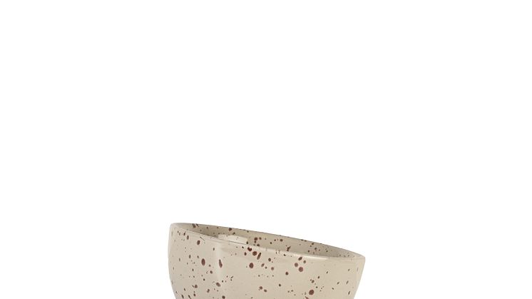 Ditte bowl, 2-pcs Beige/bordeaux