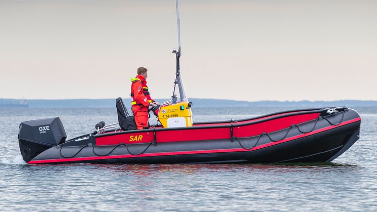 Välkommen på namngivning av en sjöräddningsbåt. 