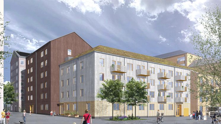 Midroc säljer två bostadsprojekt i Uppsala till K2A 