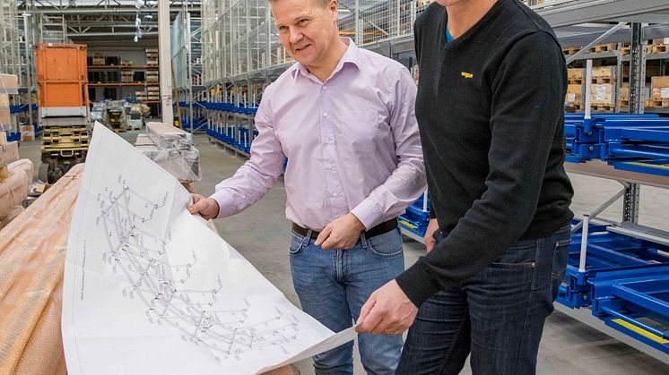 Dan Ekholm, Production Manager, engcon, Stig Engström, founder and owner, engcon
