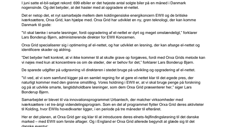 Ny grøn teknologi kan hjælpe elnettet