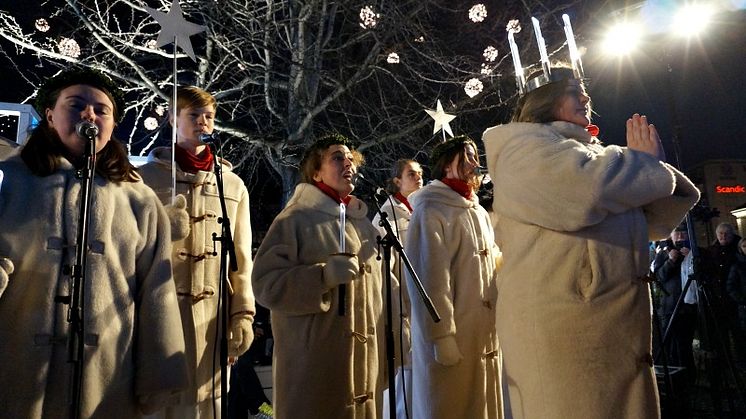 Malmö Lucia med följe