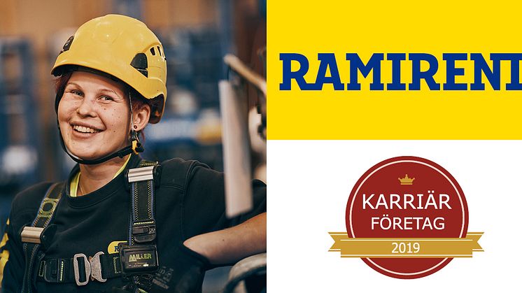 Ramirent årets Karriärföretag 2019