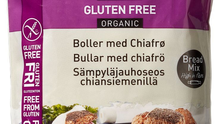 Glutenfri boller med chiafrø