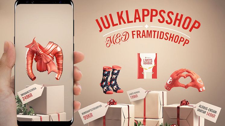 Virtuell kram från designertröja bland årets klappar från Rädda Barnen