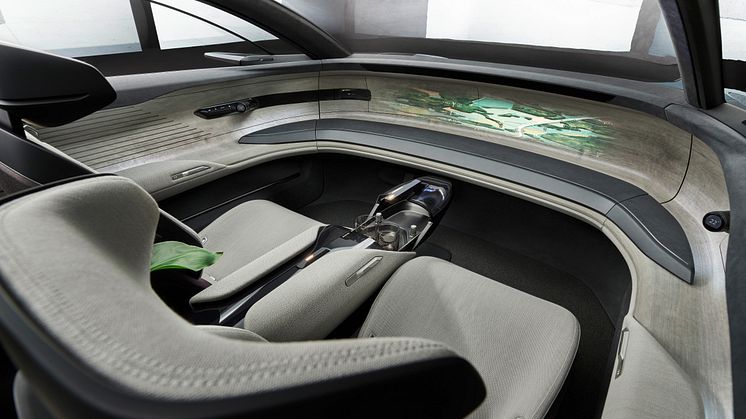 Audi grandsphere concept med selvkørende teknologi
