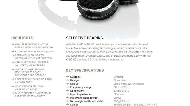 AKG K490 NC