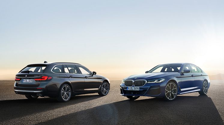 Nya BMW 5-serie Sedan och BMW 5-serie Touring