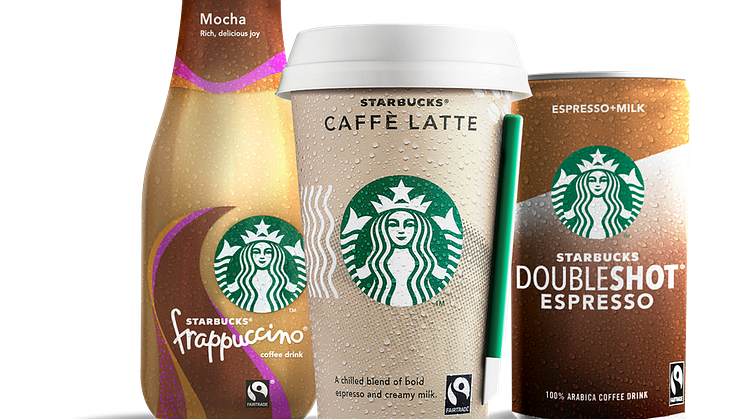 ​Arla og Starbucks fejrer 10 år med drikkeklar iskaffe med mælk