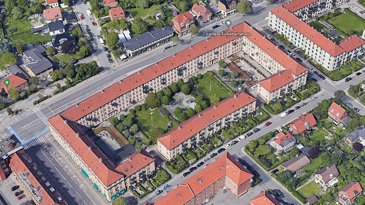 Fasadgruppen får uppdrag att renovera en av Danmarks största flerfamiljshus