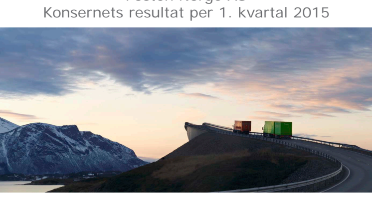 Kvartalspresentasjon Q1 2015