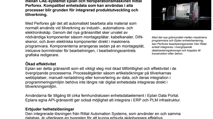 Nytt gränssnitt för integrerad produktutveckling och tillverkning