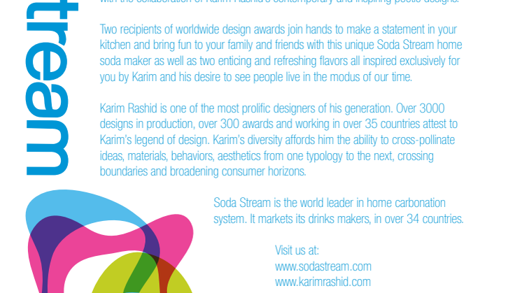 SodaStream Limited Edition Karim Rashid 2010