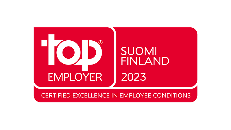 Huawei Suomi on Top Employer 2023