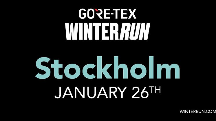 Marathongruppen i nytt samarbete med Icebug – arrangerar GORE-TEX Winterrun i Stockholm