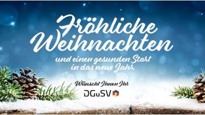 Weihnachtsgruesse vom Deutschen Gutachter & Sachverstaendigen Verband e.V.