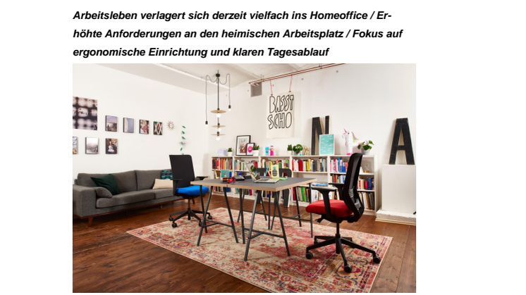 Homeoffice in der Corona-Krise –  So entsteht auch zu Hause ein produktives Arbeitsumfeld