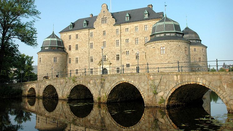 Örebro slott (utan belysning). Foto: Örebro kommun