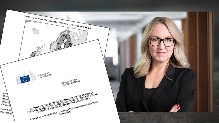 ​-Den svenska gruvindustrin är redo för att kunna möta efterfrågan från EU, men nu måste Sveriges politiker ta ansvar för att radikalt effektivisera tillståndsprocesserna för gruvnäringen, säger Maria Sunér Fleming, vd Svemin.