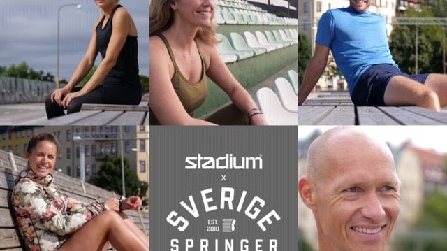 Stadium och Sverige Springer inspirerar till hemmaträning