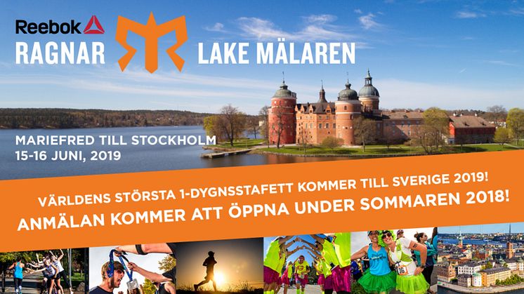 Marathongruppen tar Reebok Ragnar Relay till Sverige - Stafettlöpning runt Mälaren väntar