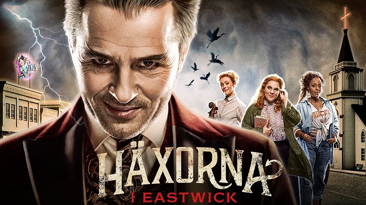 Biljettrusning till höstens stora musikal "Häxorna i Eastwick" - nu släpps fler föreställningar!