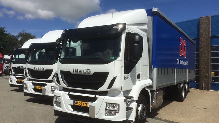 Nye lastbiler til DKI Logistics Group A/S