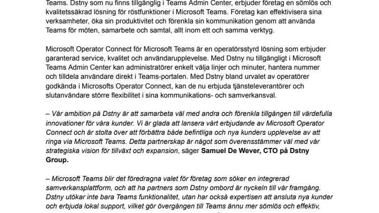 20230620 Dstny pressmeddelande - Operator Connect.pdf