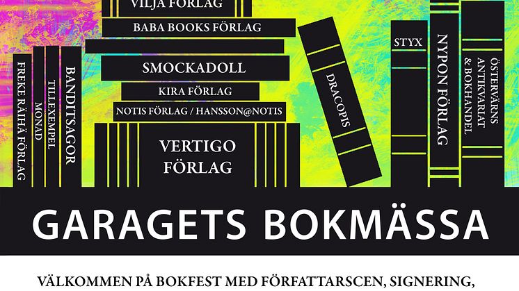 Bokmässa på Garaget: från lättläst till dekadens, ISIS och det märkliga landet Sverige 